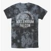 Hot Sale 🤩 Star Wars Corellian Engineering Millennium Falcon Tie-Dye T-Shirt 🎉