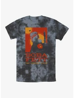 Cheapest ❤️ Star Wars Boba Fett Poster Tie-Dye T-Shirt 😍