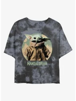 Best reviews of 👍 Star Wars The Mandalorian Vintage Child Tie-Dye 👧 Girls Crop T-Shirt 🧨
