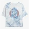 Best reviews of 😍 Star Wars Bright R2-D2 Tie-Dye 👧 Girls Crop T-Shirt 🥰 -Star Wars Clothing Sales 20223267 hi