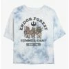 Promo 🔥 Star Wars Endor ☀️ Summer Camp Tie-Dye 👧 Girls Crop T-Shirt 🎁 -Star Wars Clothing Sales 20223437 hi