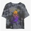 Best Sale 😍 Star Wars Messy Hair Chewie Tie-Dye 👧 Girls Crop T-Shirt ⌛ -Star Wars Clothing Sales 20223563 hi
