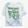 Brand new ✨ Star Wars Protect Our Forests Tie-Dye 👧 Girls Crop T-Shirt ✔️ -Star Wars Clothing Sales 20223705 hi