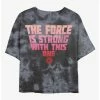 Best Pirce โ๏ธ Star Wars Strong Force Tie-Dye ๐ง Girls Crop T-Shirt โญ 1 Best Pirce โ๏ธ Star Wars Strong Force Tie-Dye ๐ง Girls Crop T-Shirt โญ -Star Wars Clothing Sales 20223789 hi