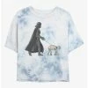 Best Pirce 🧨 Star Wars Vader Walker Tie-Dye 👧 Girls Crop T-Shirt 🧨 -Star Wars Clothing Sales 20223985 hi