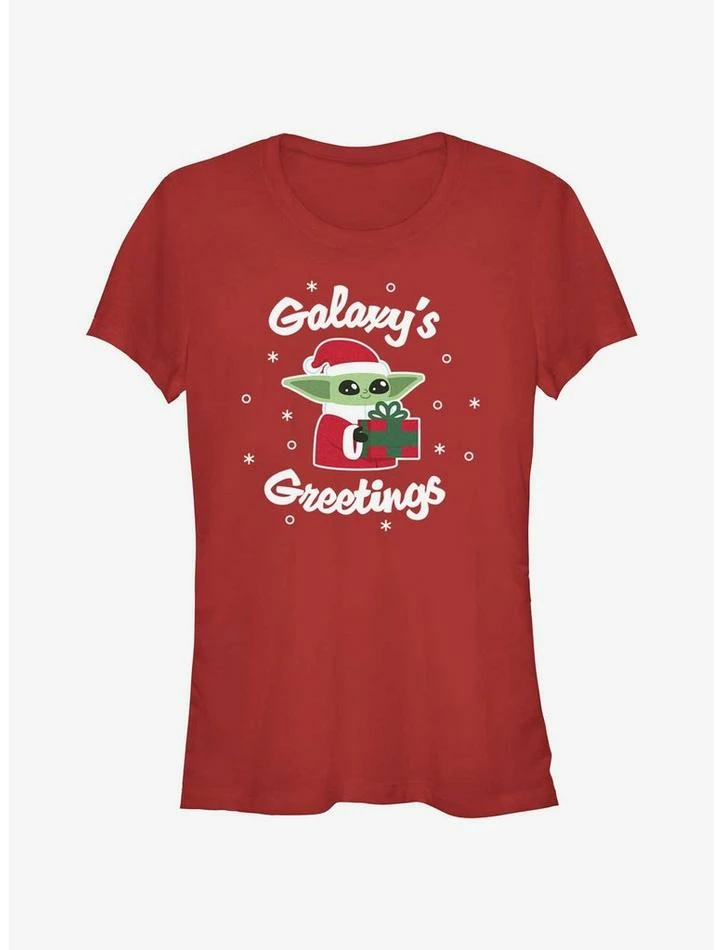 Best reviews of 👍 Star Wars The Mandalorian Santa Grogu Galaxy's Greetings 👧 Girls T-Shirt 🌟 3 Best reviews of 👍 Star Wars The Mandalorian Santa Grogu Galaxy's Greetings 👧 Girls T-Shirt 🌟