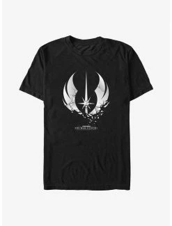 Buy 🤩 Star Wars Obi-Wan Kenobi Shattered Jedi Logo Big & Tall T-Shirt 😀