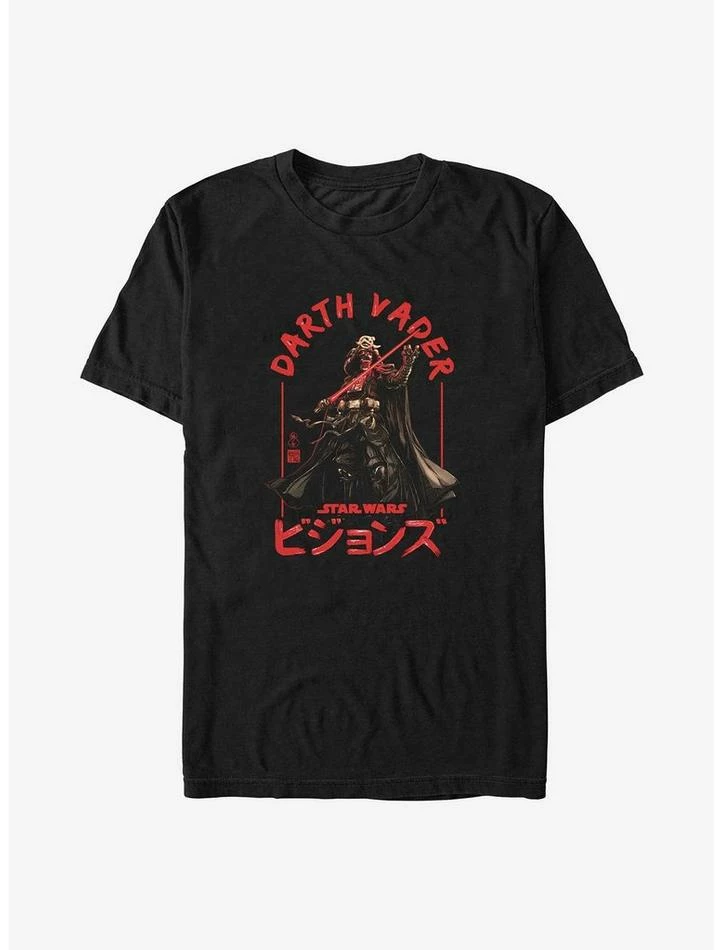 Promo ā Star Wars: Visions Darth Vader Samurai Big & Tall T-Shirt š 3 Promo ā Star Wars: Visions Darth Vader Samurai Big & Tall T-Shirt š