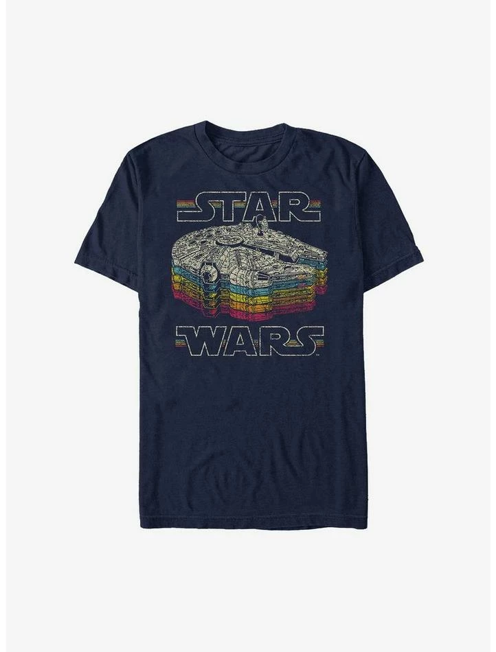New ๐คฉ Star Wars Retro Millennium Falcon T-Shirt ๐ 3 New ๐คฉ Star Wars Retro Millennium Falcon T-Shirt ๐