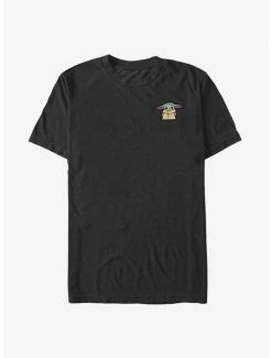 Cheapest ๐งจ Star Wars The Mandalorian Embroidered Grogu T-Shirt โค๏ธ