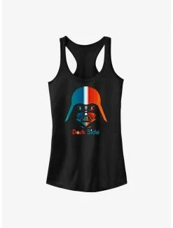 Deals ✨ Star Wars Darth Vader Face Dark Side 👧 Girls Tank 😉