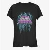 Brand new 🔥 Star Wars Lightning Chrome Logo 👧 Girls T-Shirt 🧨 -Star Wars Clothing Sales 20322118 hi