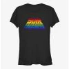 Cheap 😍 Star Wars Rainbow Logo 👧 Girls T-Shirt 🛒 -Star Wars Clothing Sales 20322228 hi
