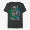 Discount 👍 Star Wars Boba Fett Spray Paint T-Shirt 😀