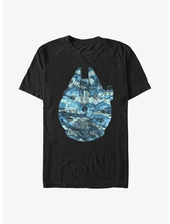Best Pirce 💯 Star Wars Camo Falcon T-Shirt 👍 3 Best Pirce 💯 Star Wars Camo Falcon T-Shirt 👍