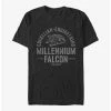 Cheapest 😀 Star Wars Corellian Engineering Millennium Falcon T-Shirt ❤️ -Star Wars Clothing Sales 20322747 hi