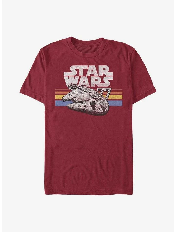 Best deal ๐งจ Star Wars Vintage Falcon Stripes T-Shirt ๐คฉ 3 Best deal ๐งจ Star Wars Vintage Falcon Stripes T-Shirt ๐คฉ