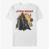 Budget 😀 Star Wars Retro Villain Darth Vader T-Shirt 🧨 -Star Wars Clothing Sales 20323497 hi
