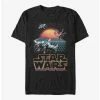 Cheap 👏 Star Wars Retro X-Wing Battle T-Shirt 🤩 -Star Wars Clothing Sales 20323507 hi