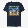 Cheap 🌟 Star Wars Starry Poster T-Shirt ⌛ 2 Cheap 🌟 Star Wars Starry Poster T-Shirt ⌛ -Star Wars Clothing Sales 20323577 hi