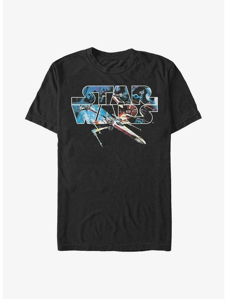 Discount 😀 Star Wars X-Wing Primed Logo T-Shirt ❤️ 3 Discount 😀 Star Wars X-Wing Primed Logo T-Shirt ❤️