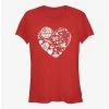 Cheap ⭐ Star Wars Heart Ships Icons 👧 Girls T-Shirt 😀